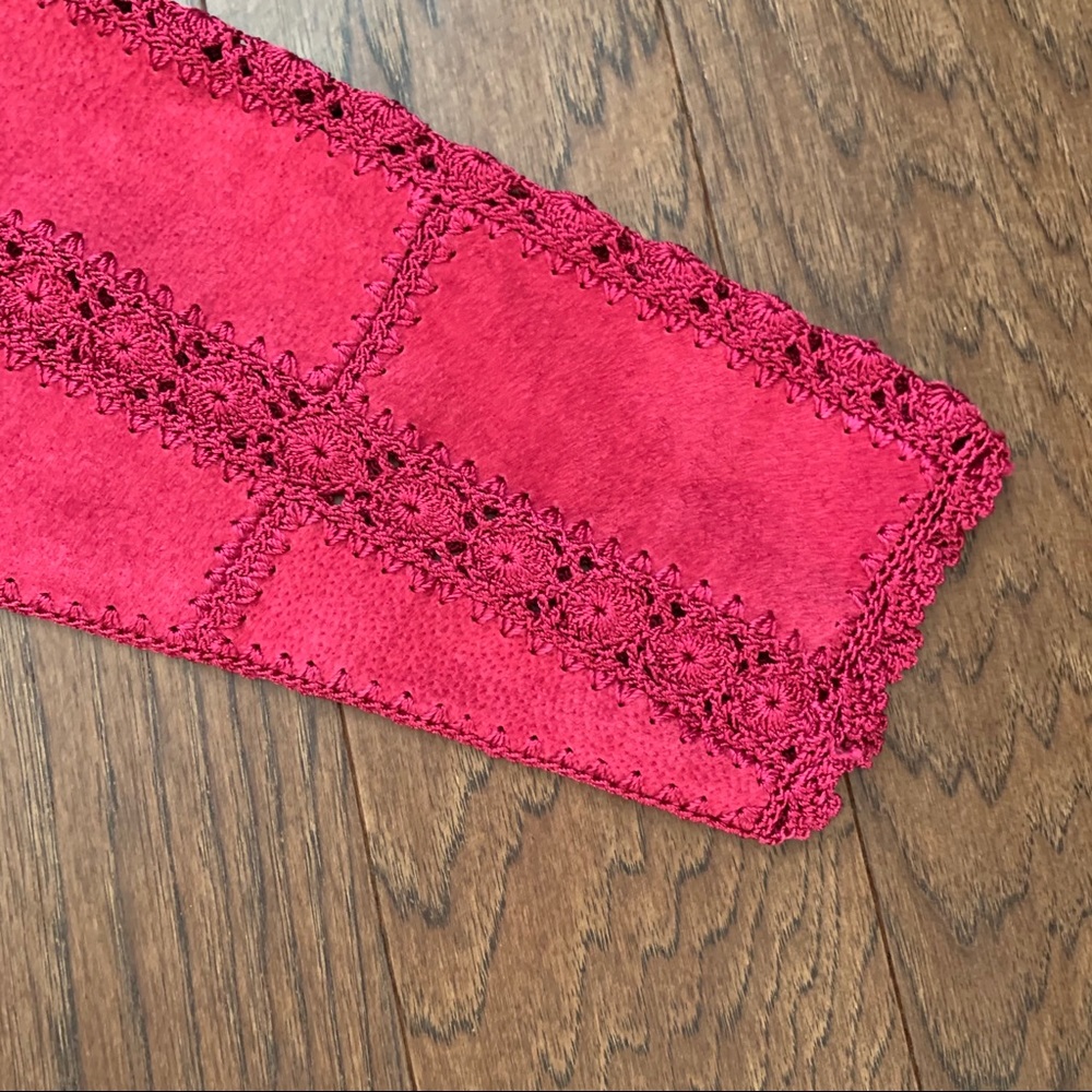 Smh Boutique Leather Patchwork Jacket - image 3